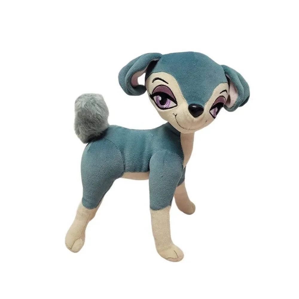 Bratz Petz Dog 10" Blue Plush Big Eyes Soft Toy Stuffed Bendable Legs Stands